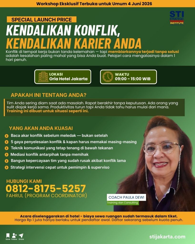 Kendalikan Konflik, Kendalikan Karier Anda